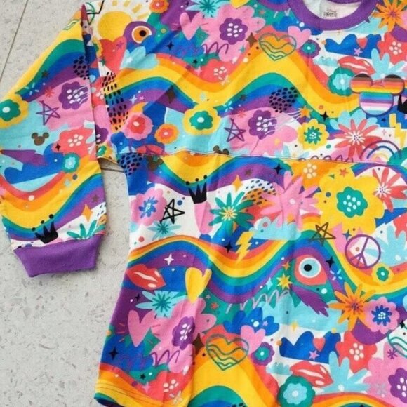 DISNEY PRIDE SPIRIT JERSEY * LARGE 2023 * BRAND NEW with Tags * GAY - Picture 2 of 4